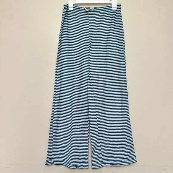 ZARA Striped Wide Leg Pants Co-ord Size Medium - Picture 3 of 11